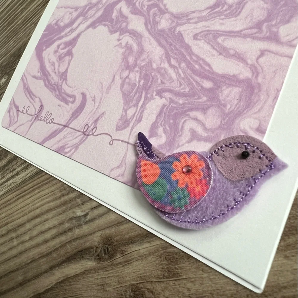 Handmade Greeting Cards Thinking of You & Hello Set of 10 5” x 7” With Envelopes